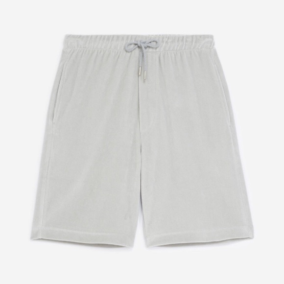 NWT men’s The KooplesDrawstring Shorts (velour like fabric XL